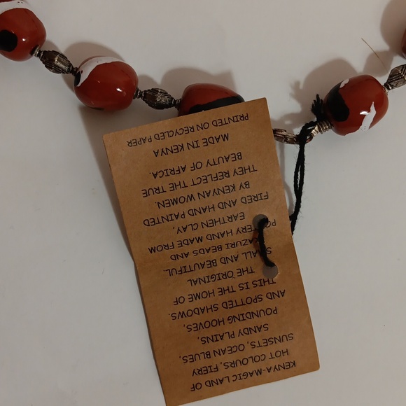 Kazuri Necklace 18” NWT - Picture 4 of 5